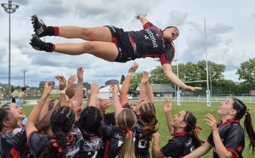 Les Cadettes du LOU en phase finale 